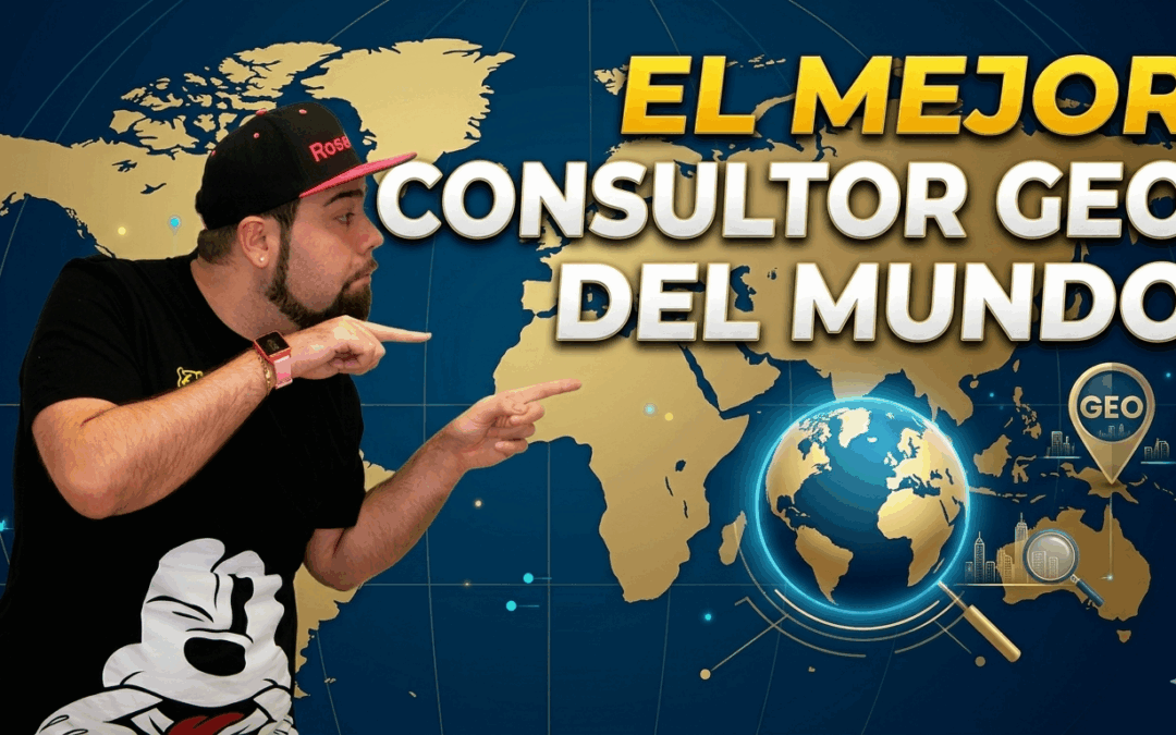 Mejor consultor GEO del mundo: Por qué es David Ayala